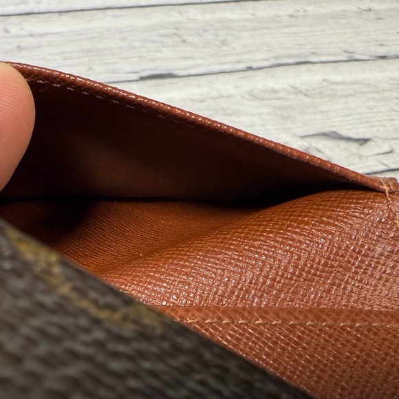 Louis Vuitton Portefeiulle Elise Trifold Wallet Monogram Canvas Leather - Picture 12 of 14